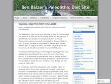 Tablet Screenshot of benbalzer.com